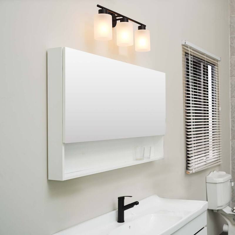Bellevue Lydia 3 Light 23" Wide Bathroom Vanity Light with Frosted