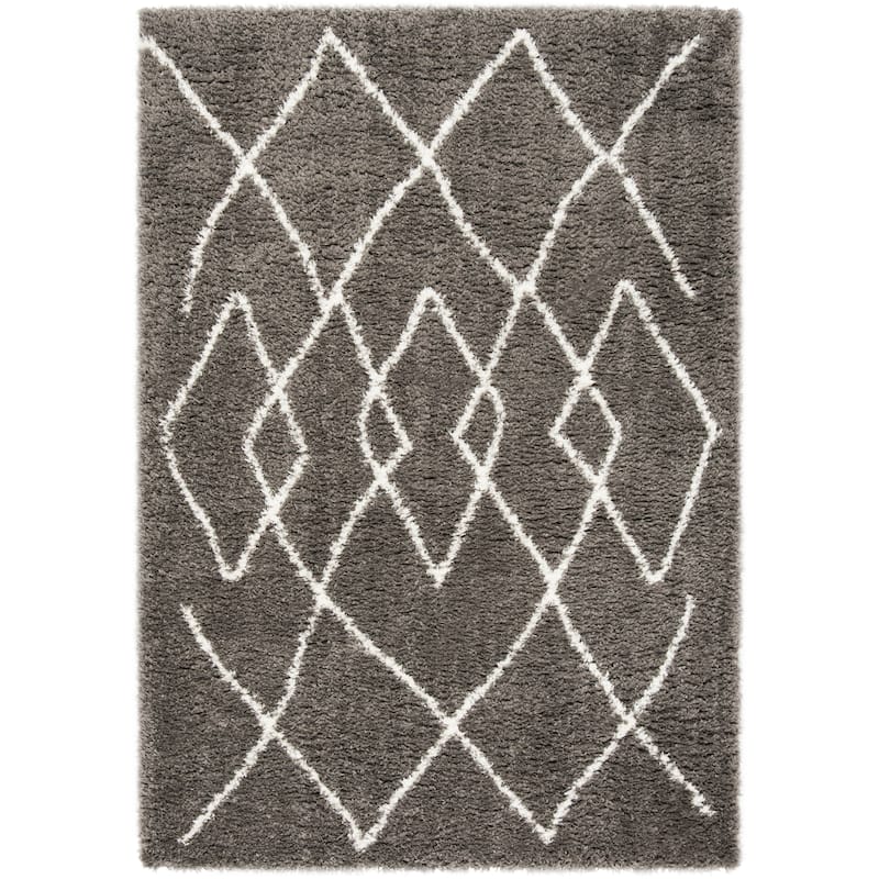SAFAVIEH Handmade Flokati Dogg Shag Solid Polyester Rug