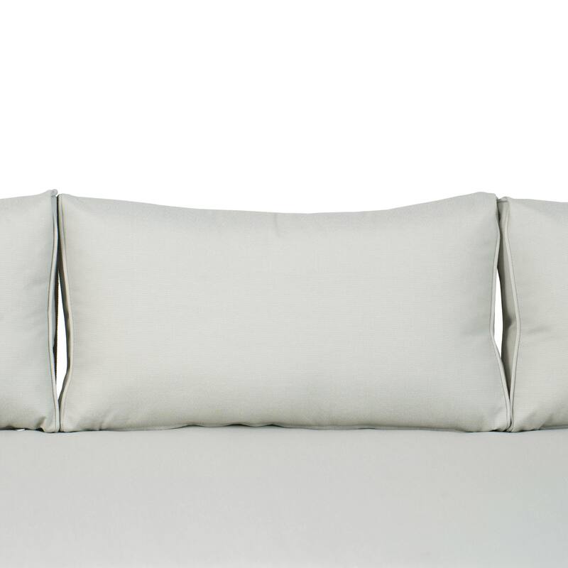 Christopher Knight Home - Acacia Wood Outdoor Patio Sofa with Rope Design