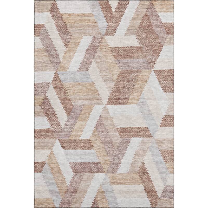Premium Washable Super Soft Modern Cali Mayfield Rug