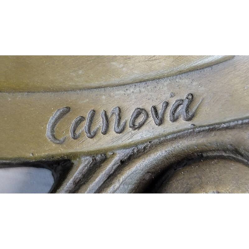 Coat Of Arms Family Crest Lions Crown Bronze Wall Mounted Hanging Sculpture 13 Inches X 16 Inches