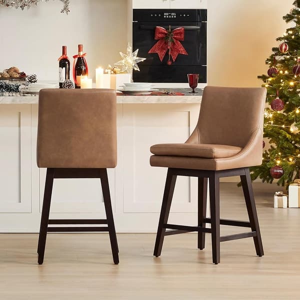 slide 2 of 218, Luca Counter Height Swivel Barstool
