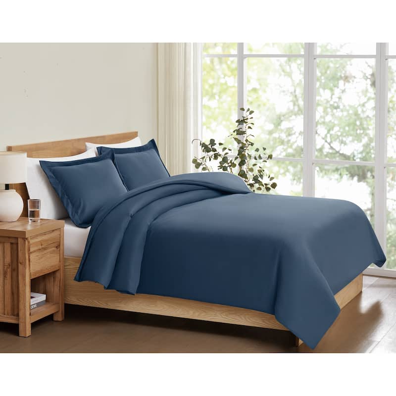 Truly Soft Everyday Solid 3 Piece Duvet Cover Set