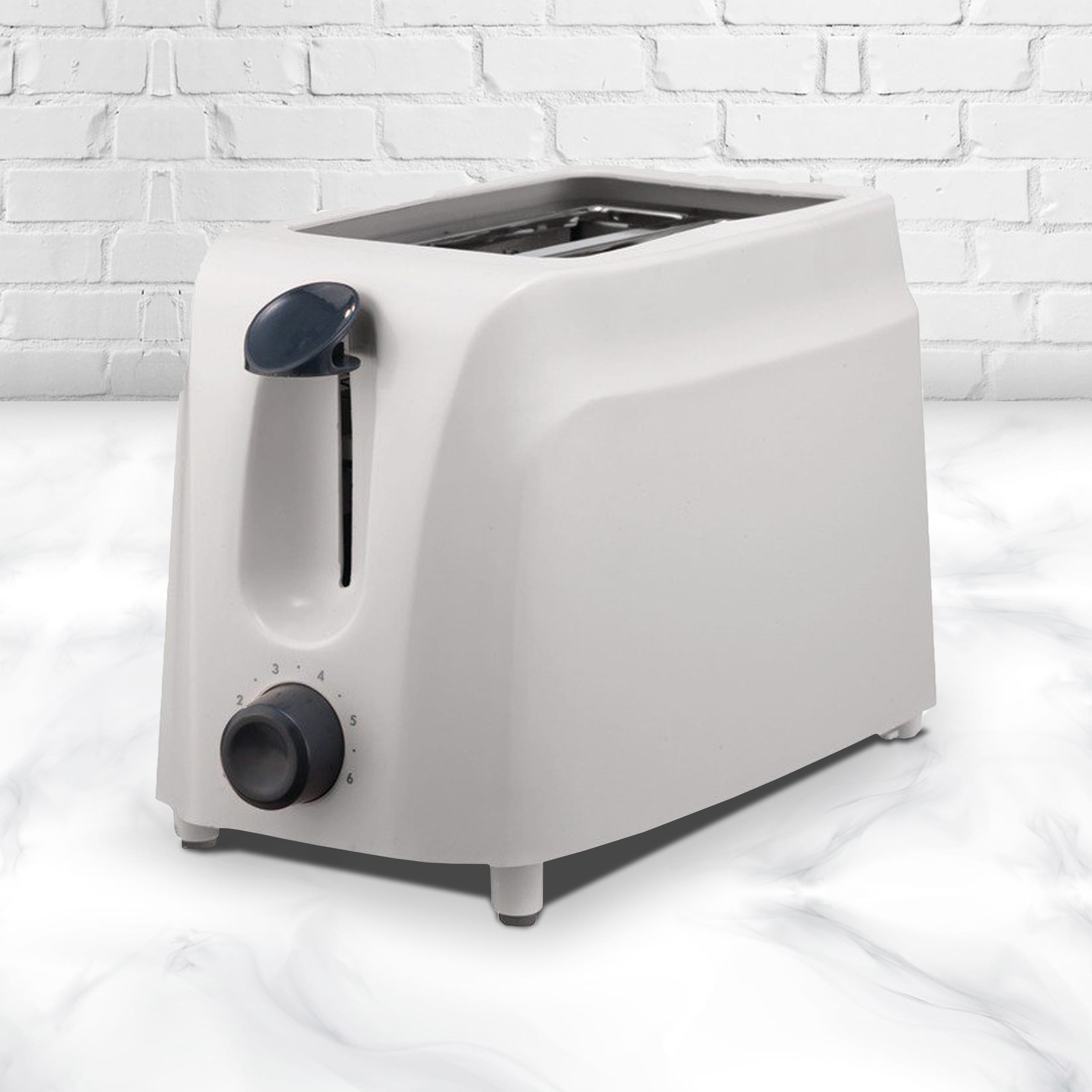 White 2 shop slice toaster