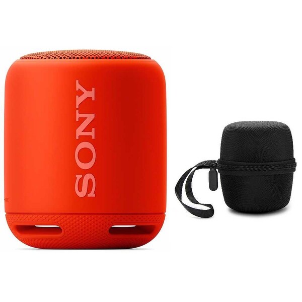 sony bluetooth speaker red