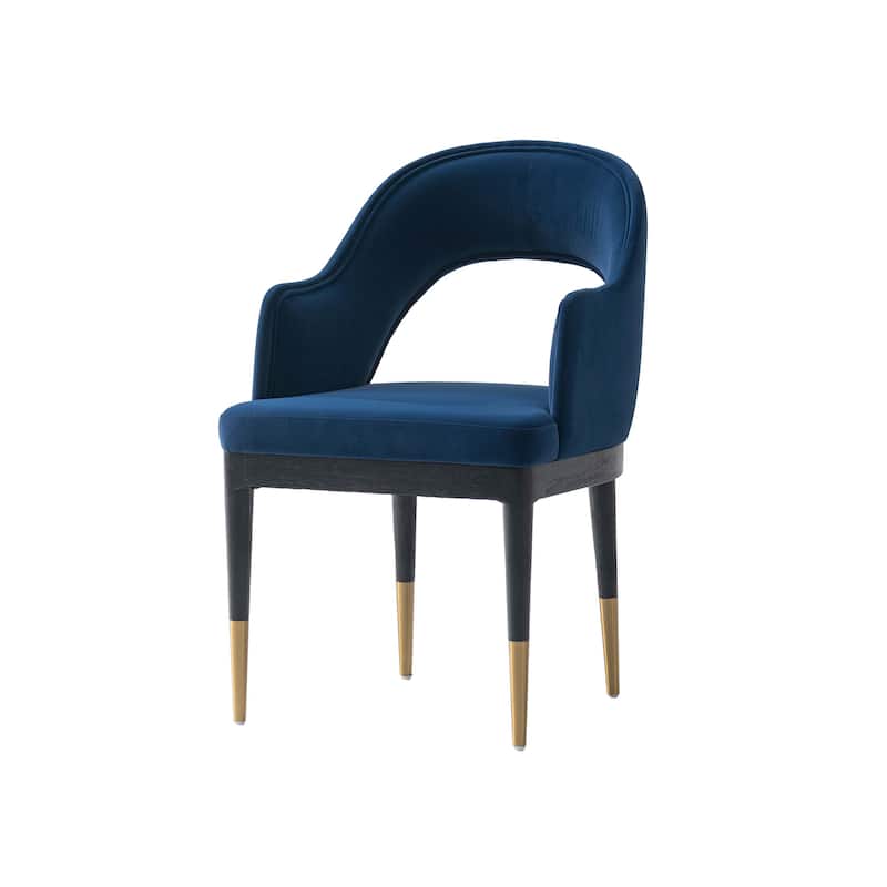 Manhattan Comfort Modern Carrington Velvet Dining Armchair