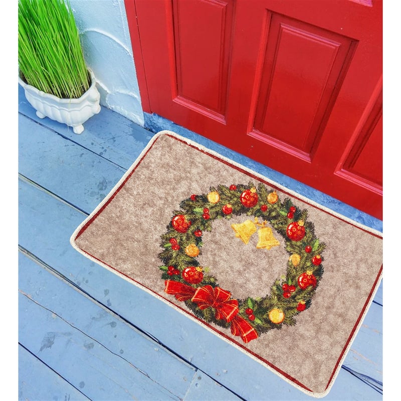Ayviana NonSlip Outdoor Christmas Mat 20" X 30" On Sale Bed Bath