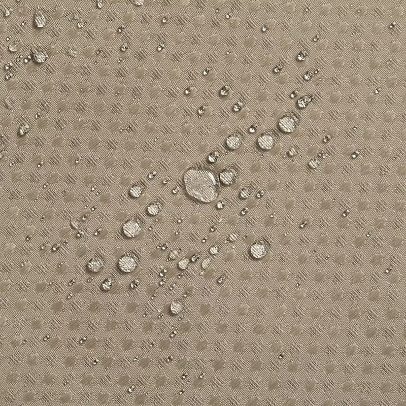 Waffle Weave Shower Curtain with Snap-in Liner 12 Hooks Included