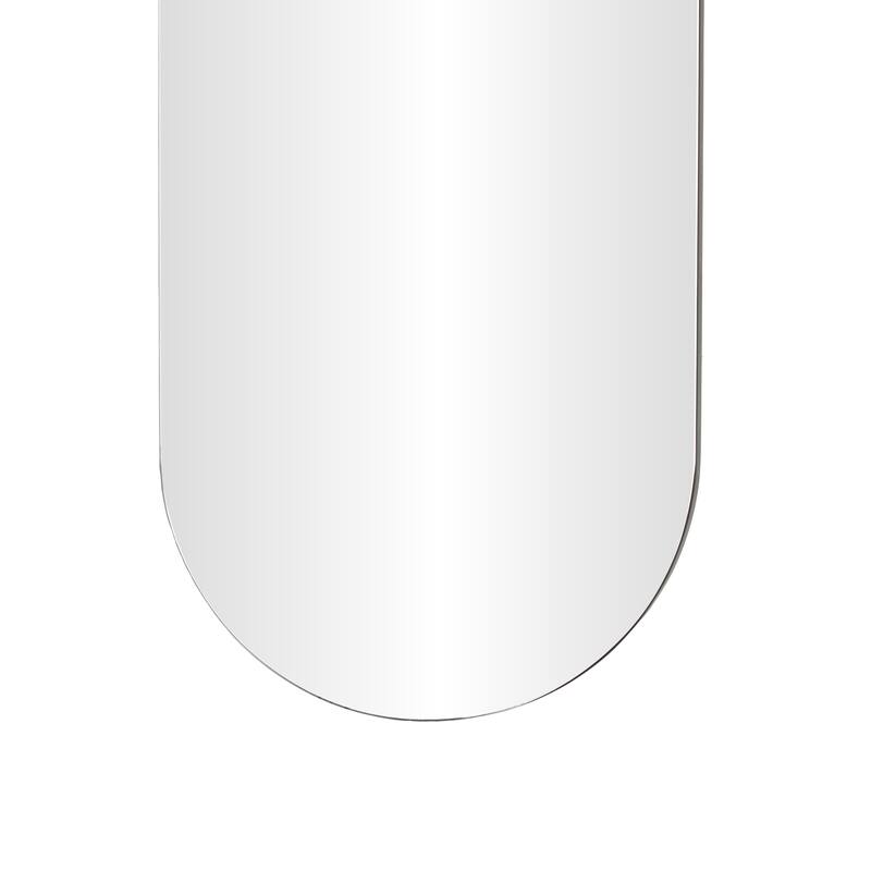 Silver Glass Decorative Wall Clock with Blue, Purple or Pink Clock Face