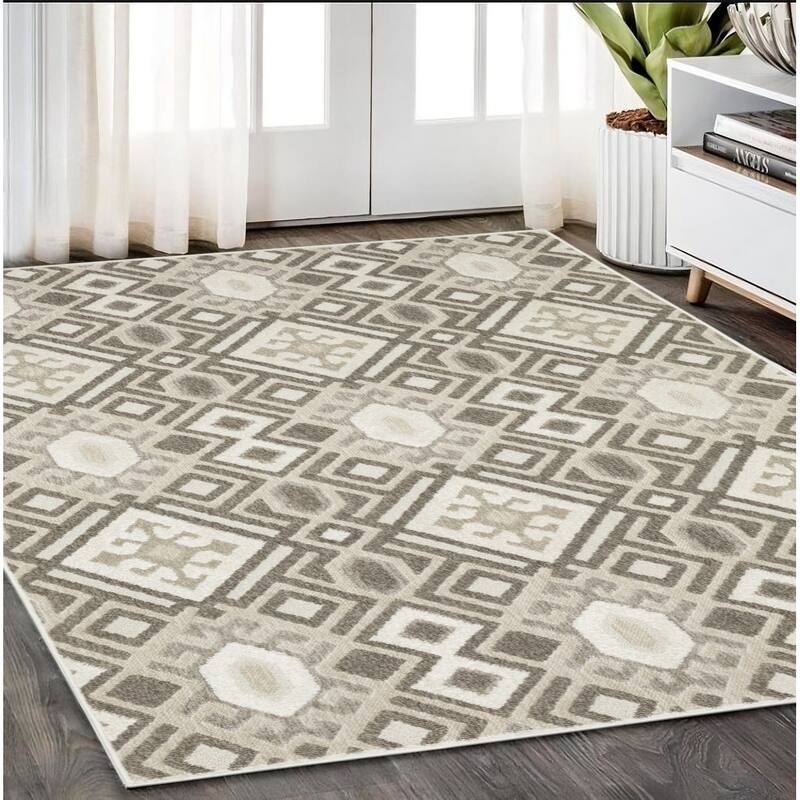 HomeRootsTribal Southwest Runner Area Rug - 90.55' X '62.99' X '0.32