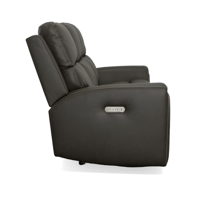 Jarvis Mica Power Reclining Sofa with Power Headrests by Flexsteel - 86" x 41" x 40"