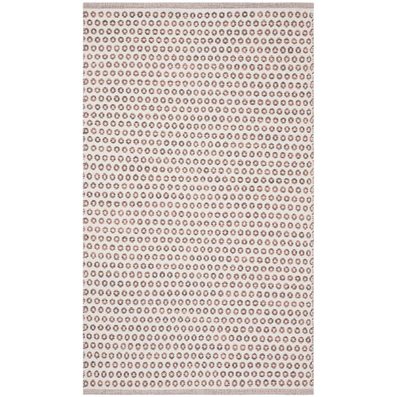 SAFAVIEH Handmade Flatweave Montauk Holly Casual Cotton Rug