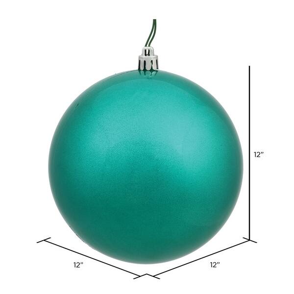 Vickerman 4 Berry Red Candy Ball Ornament, 6 per Bag - Bed Bath