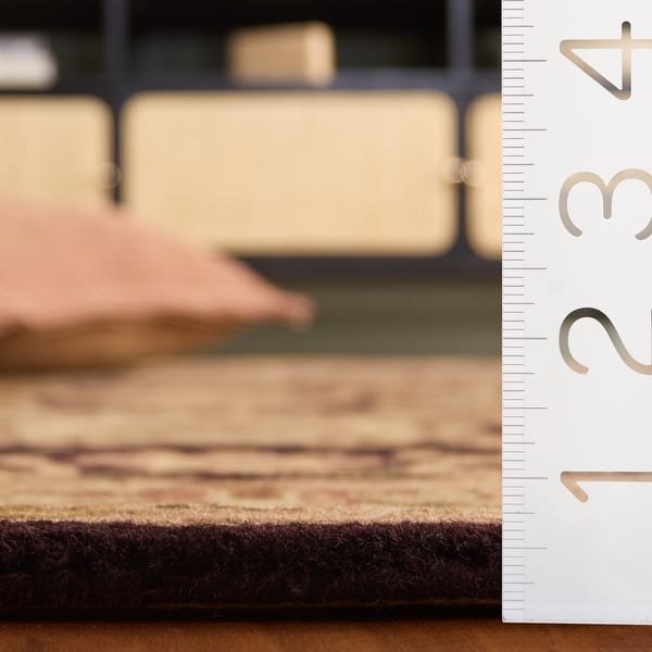 dimension image slide 0 of 2, SAFAVIEH Handmade Classic Treva Traditional Oriental Wool Rug