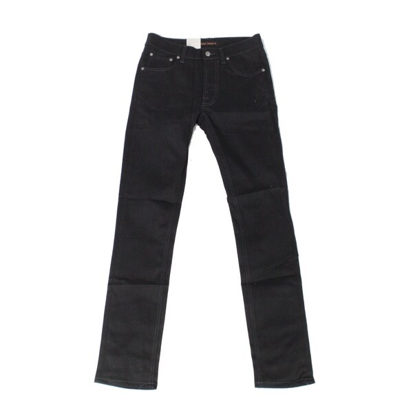 mens black nudie jeans