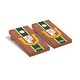 preview thumbnail 1 of 3, University of San Francisco Dons Rosewood Cornhole Board Set