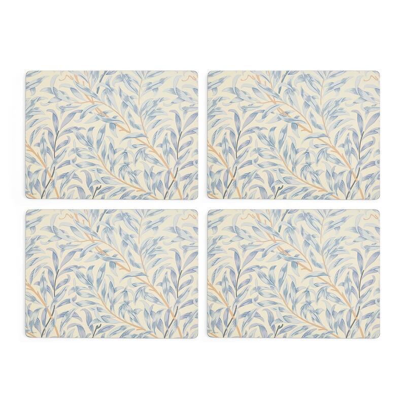 Pimpernel Morris and Co Willow Bough Blue Placemats Set of 4 15.7