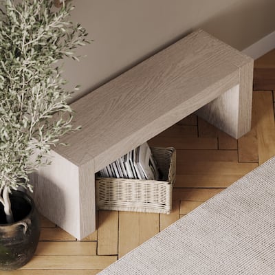 Maven Lane Zeno Wooden Bench