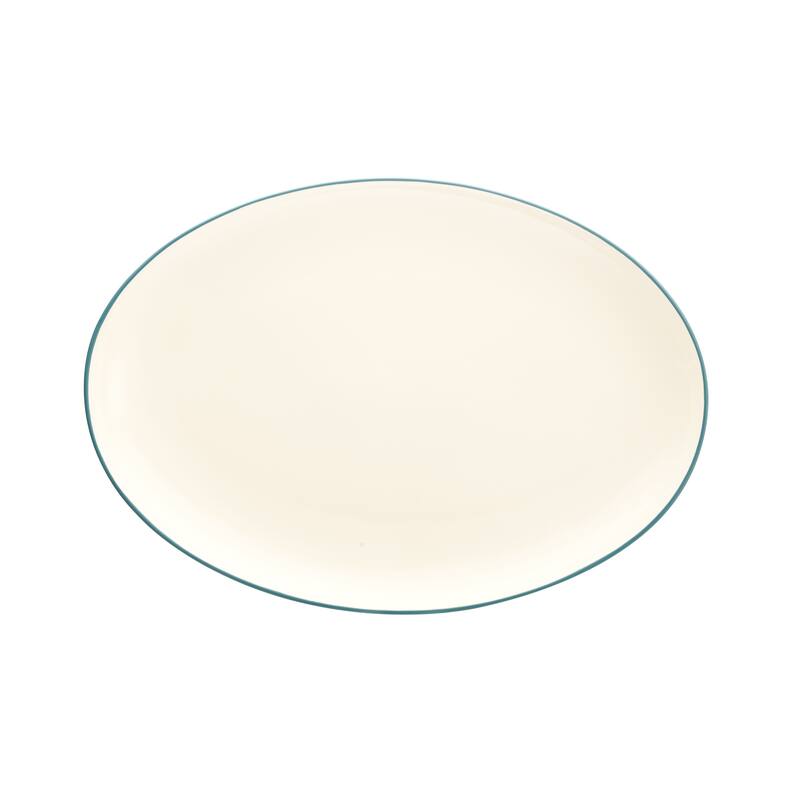 Noritake Colorwave Oval Platter, 16" - Turquoise