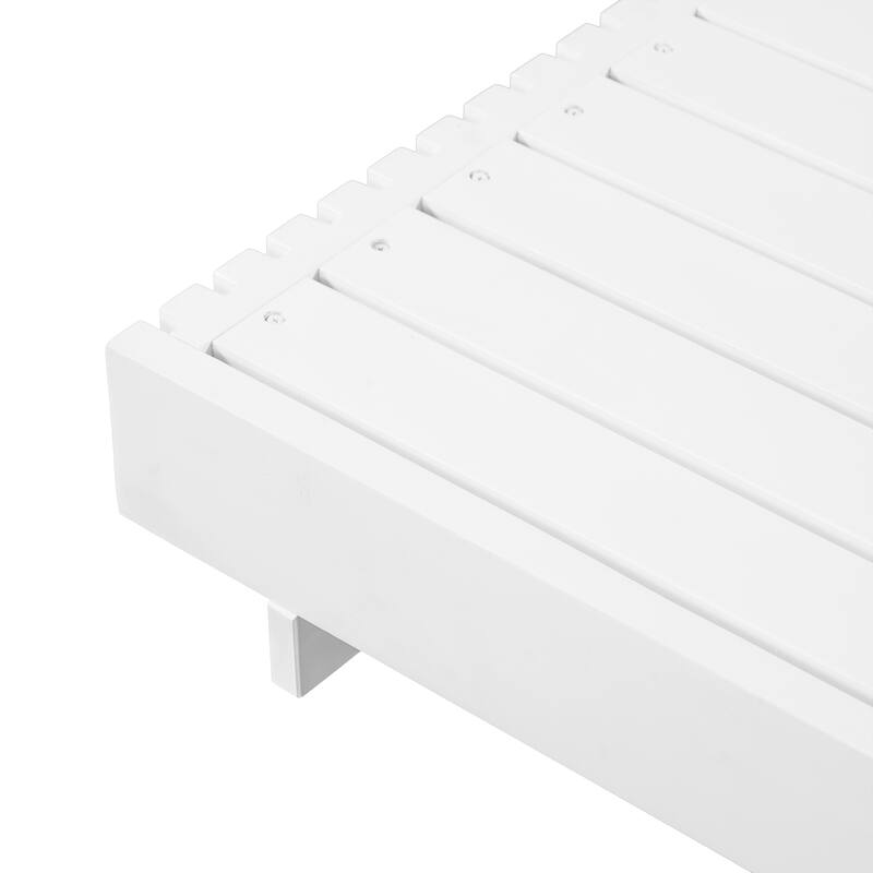 Christopher Knight Home - Kim Lounge Chaise Modern Outdoor Wooden Set with Triple-Fold Lounge Cushion