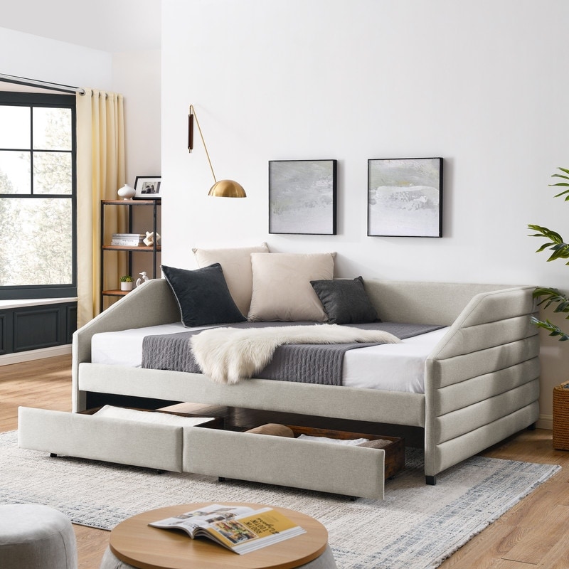 Daybed with storage queen online