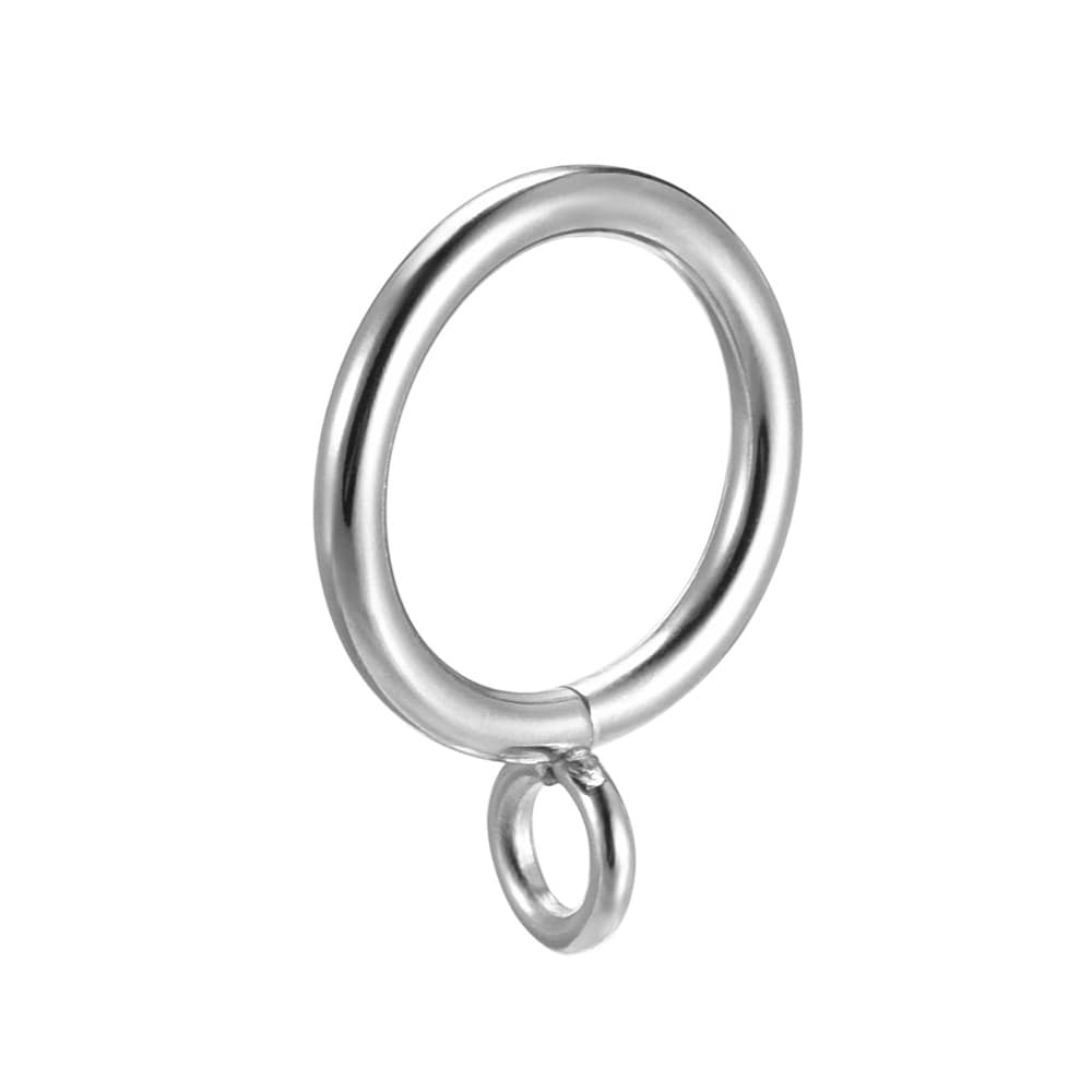 Curtain Rings Metal Drapery Ring for Curtain Rods 16 Pcs 