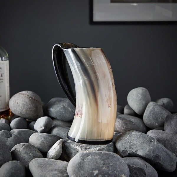 slide 2 of 2, Ragnar Genuine Horn Mug