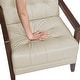 preview thumbnail 64 of 71, Leland Leather Match Accent Chair