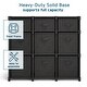 preview thumbnail 7 of 32, Empyrean Cube Storage Organizer for Bedroom - Box Storage Cubby Organizer for Living Room, Office, & Playroom