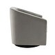 preview thumbnail 4 of 89, WOVENBYRD Classic Barrel Swivel Chair