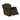 Fabric Upholstered Reclining Recliner in Olive Brown