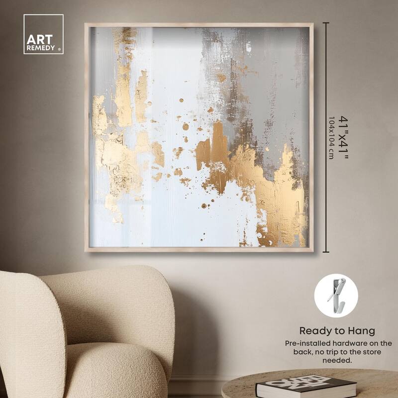 Ghostly Glimmer II Shadowbox by Art Remedy