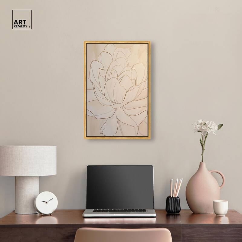 Sculpted Shards I Canvas by Art Remedy