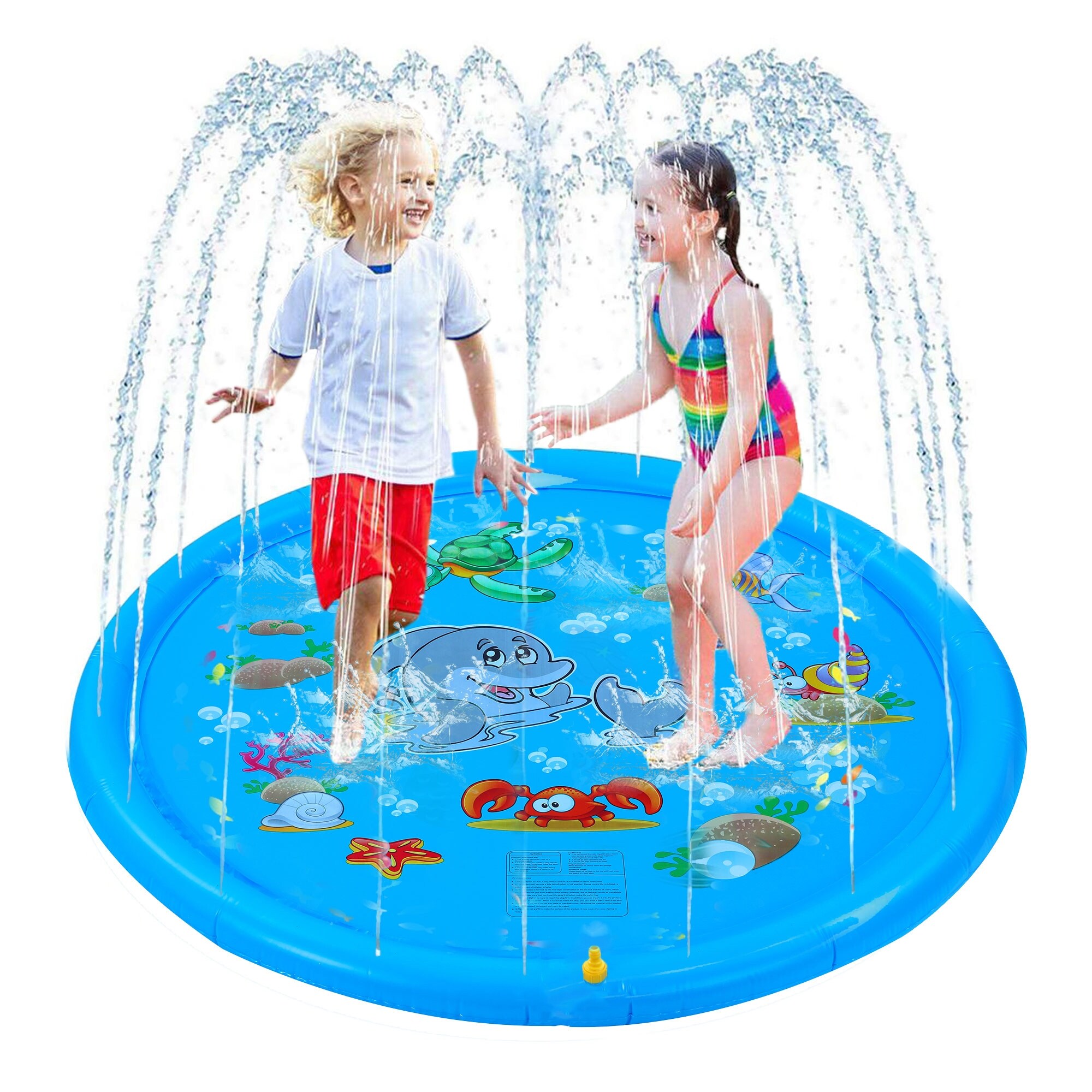Water sprinkler play mat hotsell
