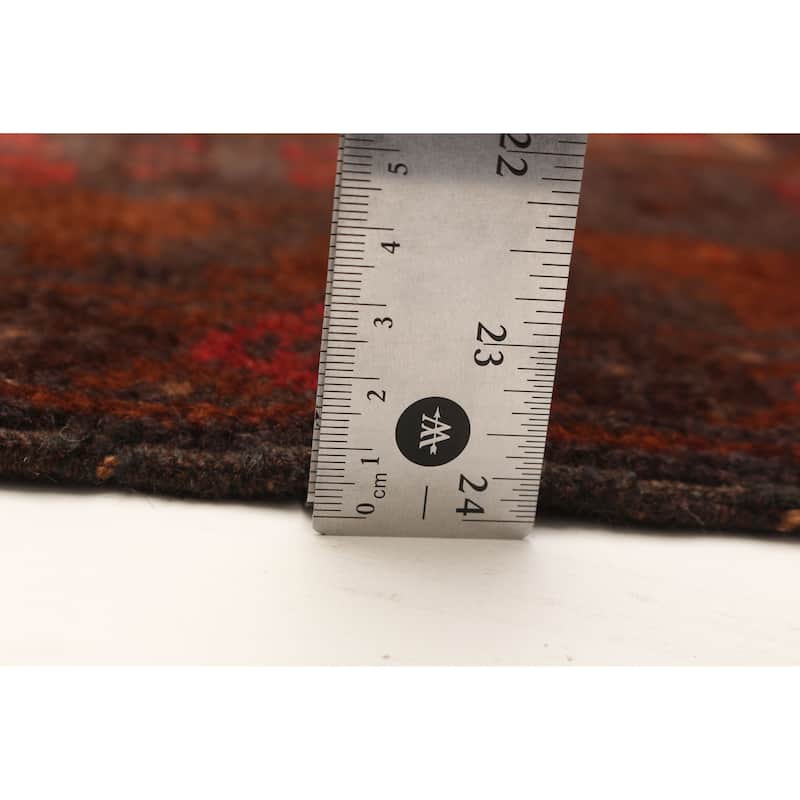 ECARPETGALLERY Hand-knotted Baluch Red Wool Rug - 3'5 x 6'0