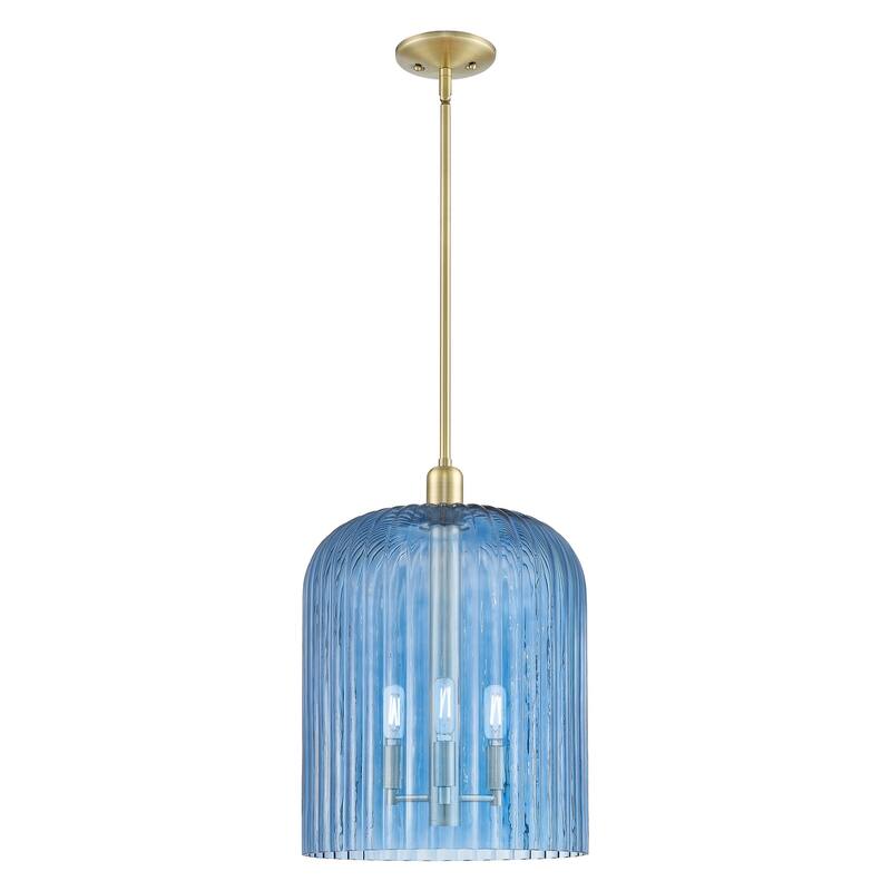 Innovations Lighting Downtown Urban - Bridal Veil - 3 Light 12" Stem Hung Mini Pendant