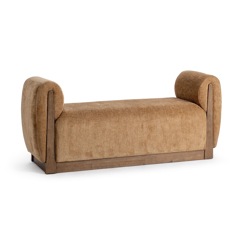 Classic Home Soraya Upholstered Accent Bench
