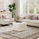preview thumbnail 8 of 6, Christopher Knight Home - Yzabella Faux Leather Square Ottoman