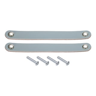 Leather Drawer Pull for Kitchen Bedroom Dresser Cupboard