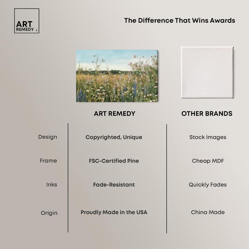 Glimmering Glade Garden II Canvas by Art Remedy, Gallery Wrapped