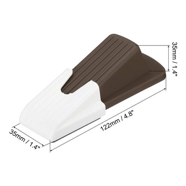 Door Stoppers, Door Stop Doorstop Rubber Wedge with Storage Box Bed