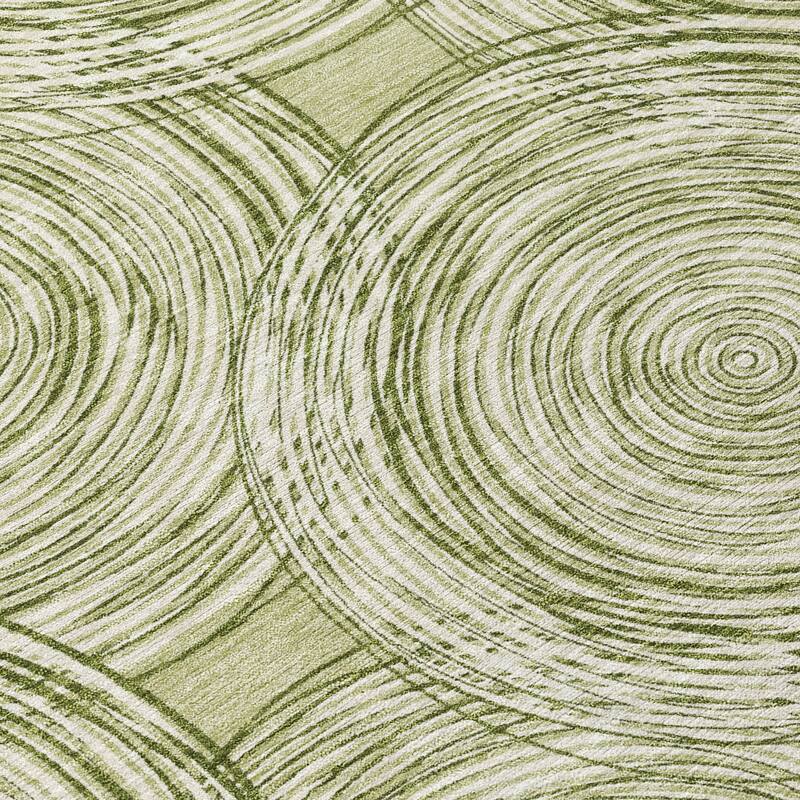 Machine Washable Indoor/ Outdoor Modern Pune Chantille Rug