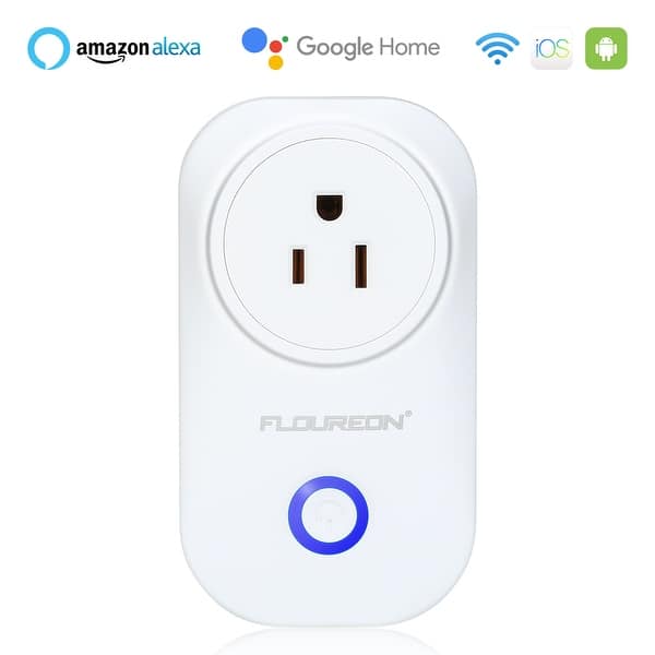 Smart Plug, WiFi Light Switch, Outlet Timer,  Alexa Google Home  Voice, APP and Remote Control, Smart Devices, Gadgets, Home Improvement  Outlet Extender, 2.4ghz Network, Pack of (1) 