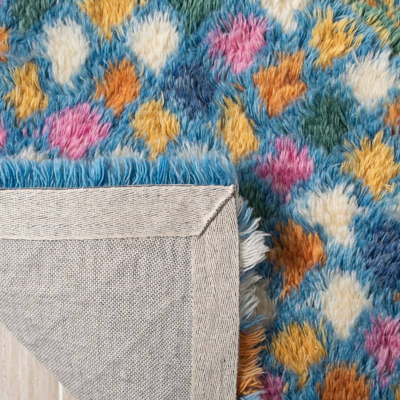 SAFAVIEH Casablanca Shag Fermina Wool Rug