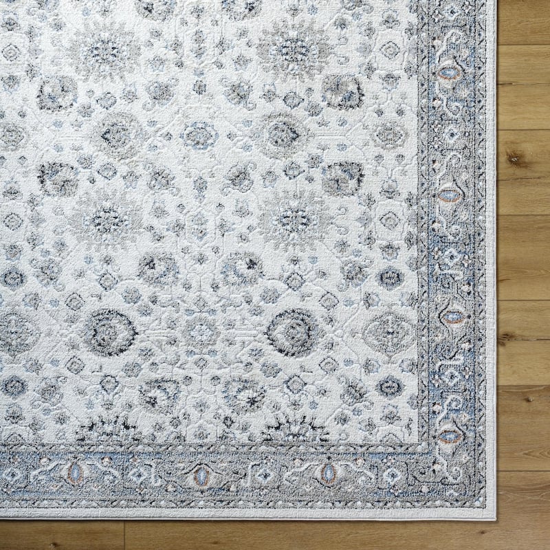 Livabliss Traditional Zidane Medallion Area Rug