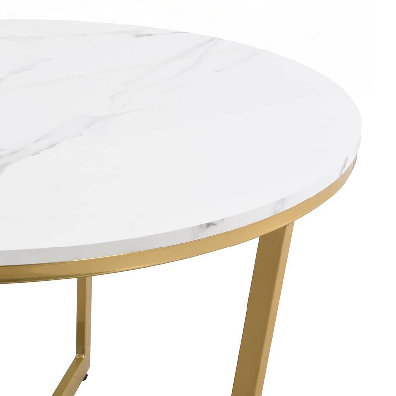 Modern Round Nesting Coffee Table