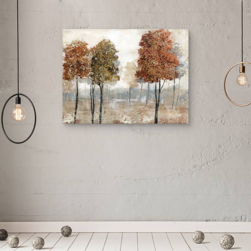 Trees of Copper Mountain by Nan Canvas Art Print