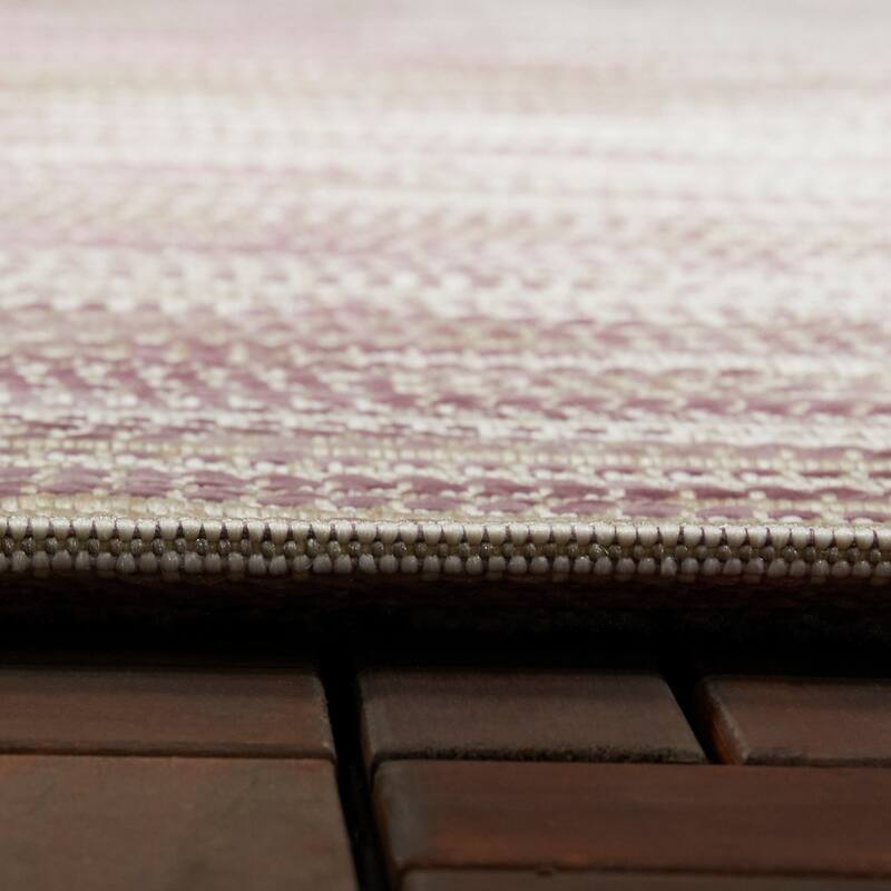 Cabot Flatweave Ombre Indoor/ Outdoor Area Rug