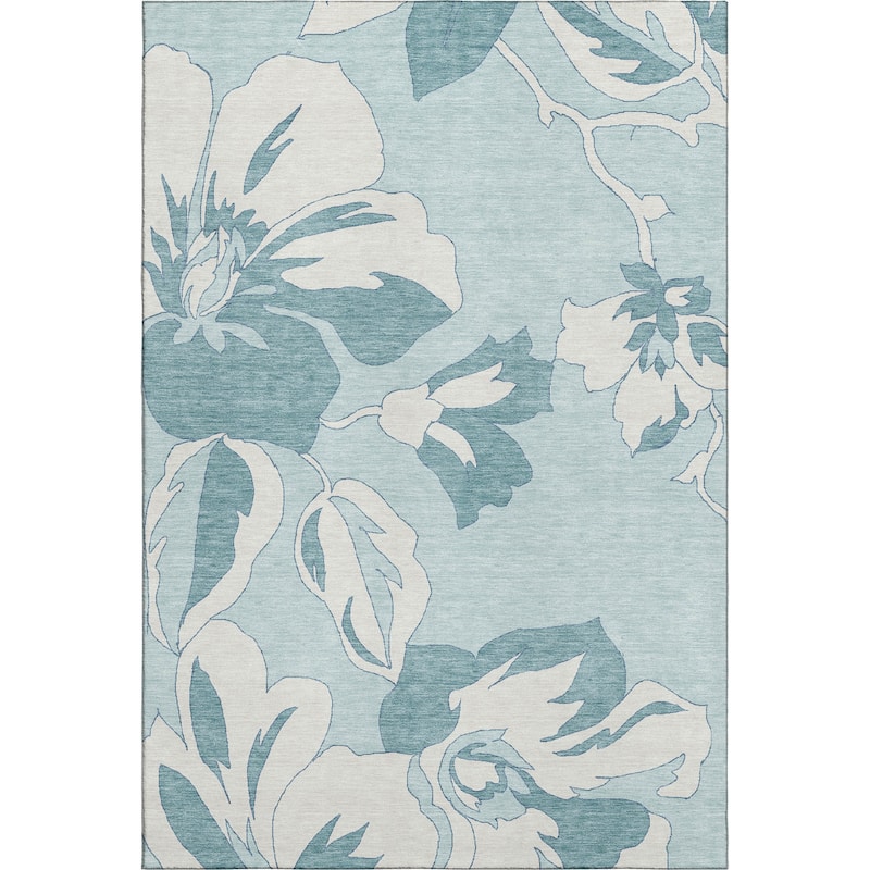 Premium Washable Super Soft Modern Floral Mayfield Rug