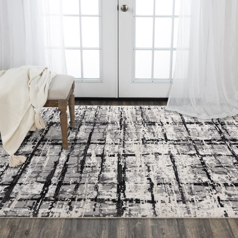 Alora Decor Aurora Transitional Wool/Tencel Area Rug